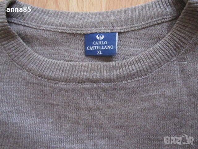 Кафяв пуловер р-р ХЛ, снимка 3 - Пуловери - 31044261