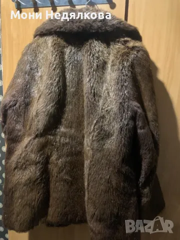 Дамско кожено палто от норка, снимка 2 - Палта, манта - 47914860