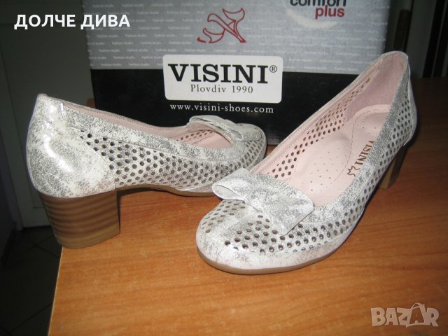 Дамски обувки естествена кожа дупки, снимка 4 - Дамски ежедневни обувки - 29384886
