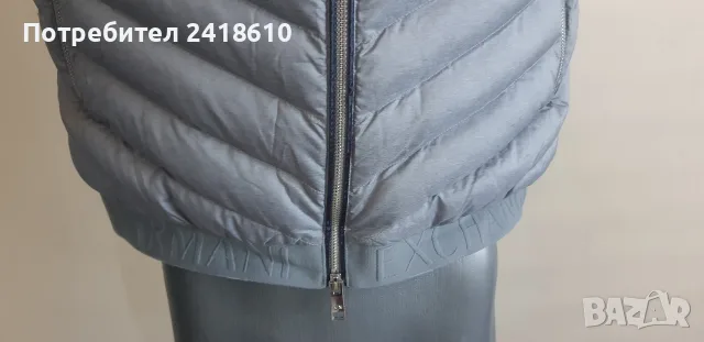 Armani Exchange A/X Down Vest Mens Size M НОВО ! ОРИГИНАЛ ! Мъжки Пухен Елек! , снимка 4 - Якета - 55741455