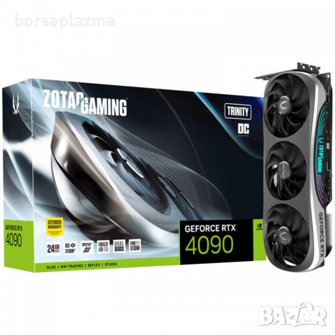 ZOTAC Gaming GeForce RTX 4090 Trinity OC, 24576 MB GDDR6X, снимка 1 - Видеокарти - 40029914