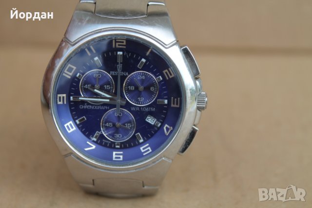 Мъжки часовник Фестина Хронограф , снимка 2 - Мъжки - 37832607