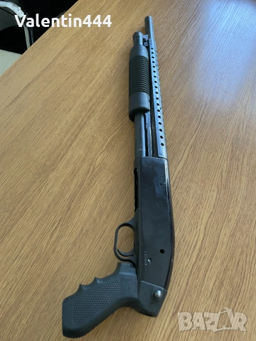 ПУШКА – ПОМПА  "МОСБЕРГ",  ДАКТИВИРИНА/ОБЕЗОПАСЕНА, снимка 4 - Бойно оръжие - 54302270