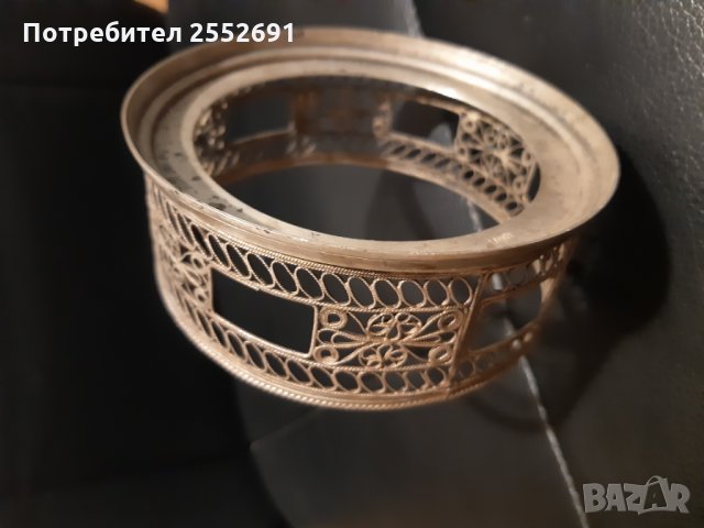 Метален съд -ФИЛИГРАН , снимка 2 - Антикварни и старинни предмети - 29361113