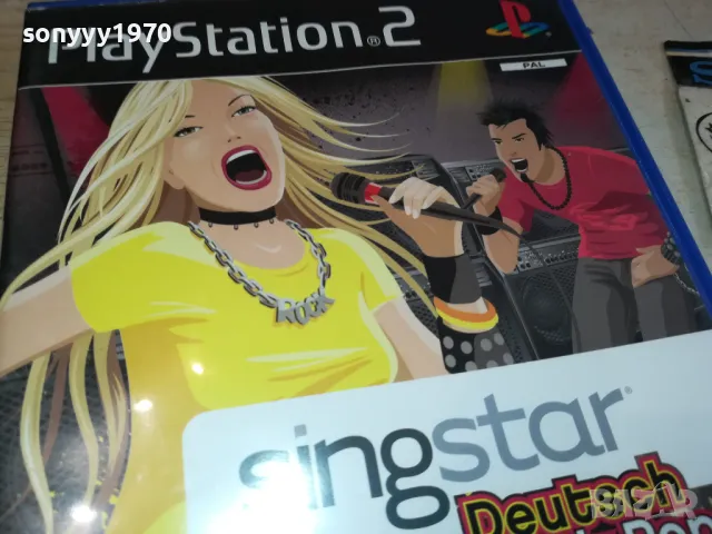SINGSTAR ROCK-POP SONY PS2 GAME 12211220, снимка 8 - Игри за PlayStation - 48832923