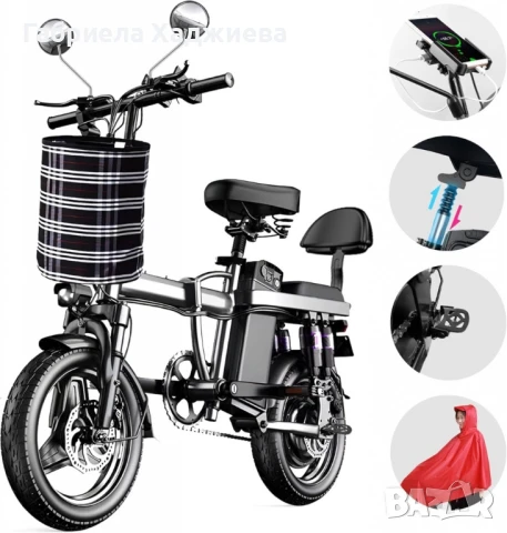 Електрически велосипед Ninoto – Мощност, комфорт и мобилност , снимка 1