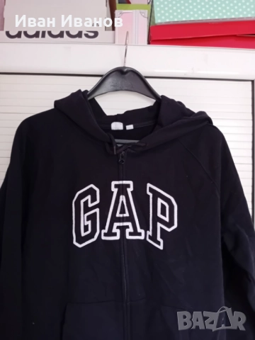 Оригинално горнище с качулка GAP, снимка 7 - Спортни дрехи, екипи - 51745752