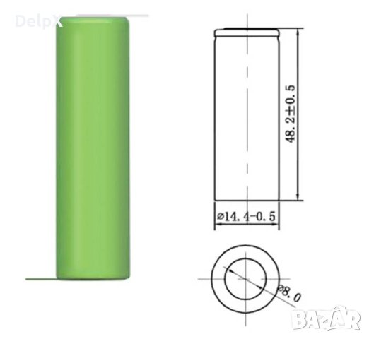 Акумулаторна батерия PROJECT, пластини, 1,2V, 2700mAh, AA, R06, Ni-MH, снимка 1