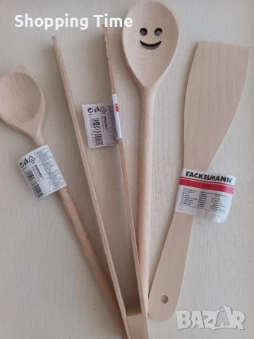 НОВ дървен комплект за готвене, Спиди/лично предаване 