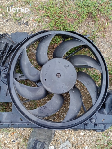 Вентилатор перка воден радиатор Пежо 206