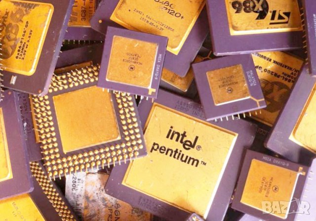 Купувам керамични процесори Intel, Cyrix с жълта плочка