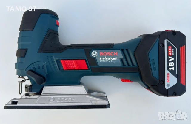 BOSCH GST 18V-Li S - Aкумулаторен прободен трион като нов!, снимка 2 - Други инструменти - 51033725