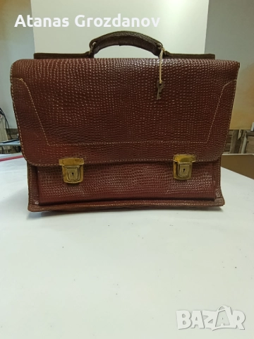 Кожена чанта