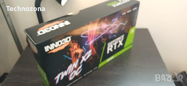 RTX 3060 12GB Inno3D NVIDIA GeForce | RTX3060 | 3060 12 GB | Видео карта, снимка 2 - Видеокарти - 53257812