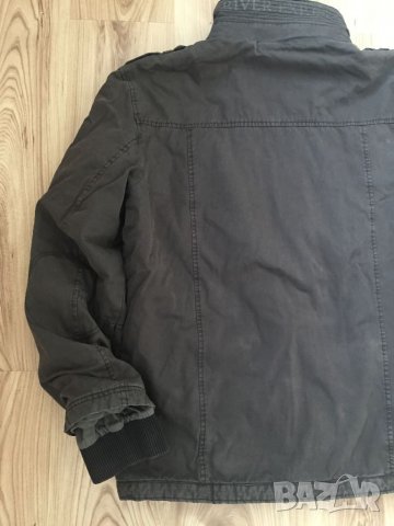 Мъжко зимно яке Tom Taylor оригинал, size XL, свободен модел, кафяво, топло, много запазено, снимка 8 - Якета - 30594860