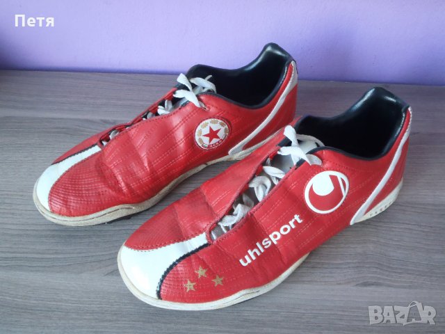 Футболни стоножки Uhlsport CSKA / Бутонки Uhlsport / Футболни обувки Uhlsport ЦСКА , снимка 2 - Футбол - 31952266