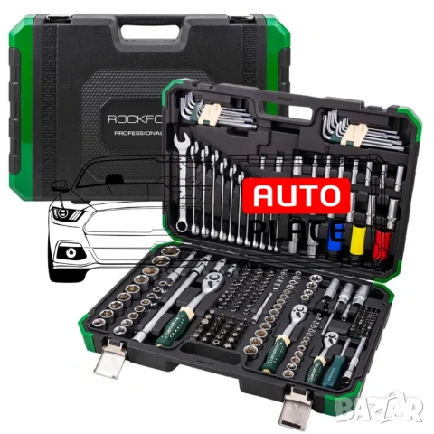 Гедоре 222 части 1/4″, 3/8″, 1/2″ RockForce