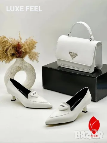 Prada 🔥Дамски Обувки 36-41, снимка 3 - Дамски обувки на ток - 56108411