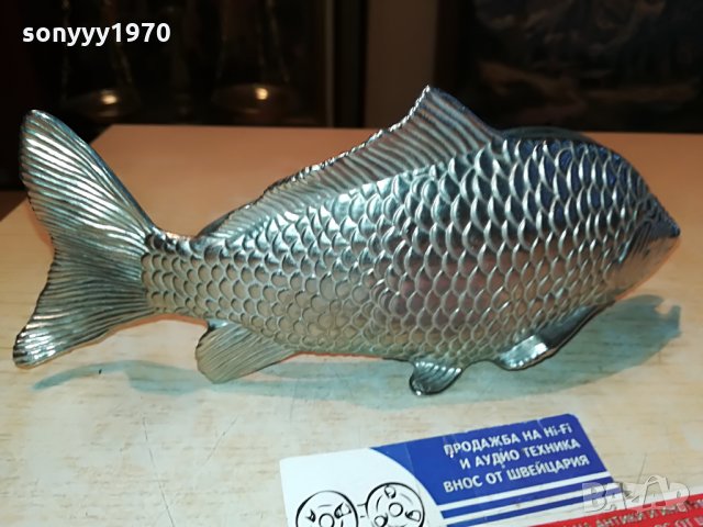риба-метална салфетник-внос франция 0908211950, снимка 12 - Антикварни и старинни предмети - 33769674