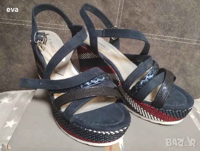 Нови дамски сандали MARCO TOZZI 39 номер, снимка 3 - Сандали - 49781245