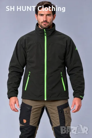 DOVRE FJELL WINDPROOF BREATHABLE Softshell Jacket размер XXL за лов горница вятърно устойчива - 2