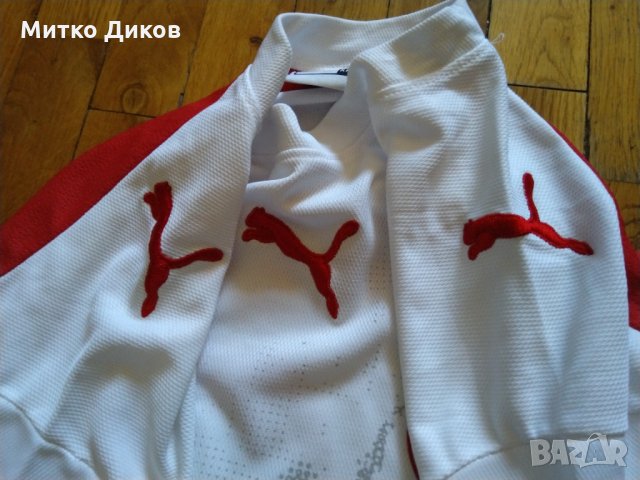 Тунис футболна тениска 2006-07 г Пума №5 Джазири размер реален ХЛ, снимка 4 - Футбол - 35235071