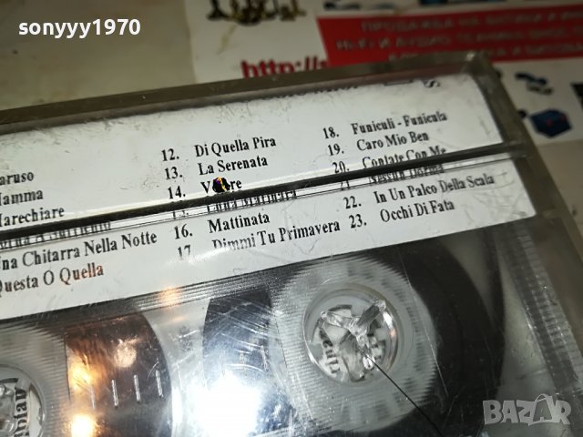 🚘LUCIANO PAVAROTTI-O SOLE MIO 0710221959, снимка 14 - Аудио касети - 38256739