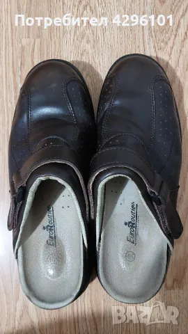 Мъжки кожени чехли EuroRoutier 45 номер