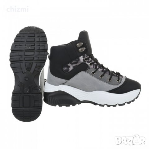 Високи дамски маратонки 67018, снимка 2 - Маратонки - 30423738