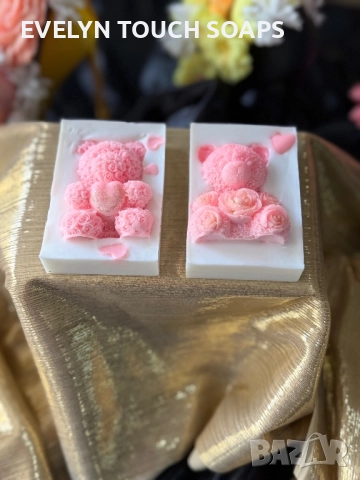 💕 Романтичен сапун „Сладка любов“, снимка 4 - Козметика за тяло - 52951094