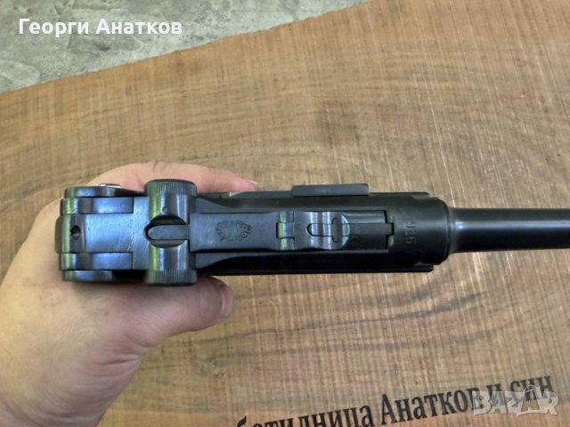 Продавам Парабелум Люгер Р08, снимка 6 - Бойно оръжие - 51982216