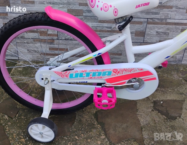 НОВ!!! Велосипед ULTRA LARISA 20 цола, снимка 8 - Велосипеди - 54091486