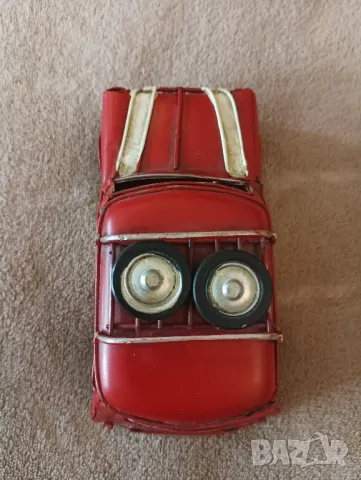 Тенекиена ретро количка. , снимка 5 - Колекции - 48518714