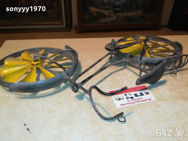 ВЯТЪРНО КОЛЕЛО ВНОС ГЕРМАНИЯ 1909211742, снимка 5 - Антикварни и старинни предмети - 34184752