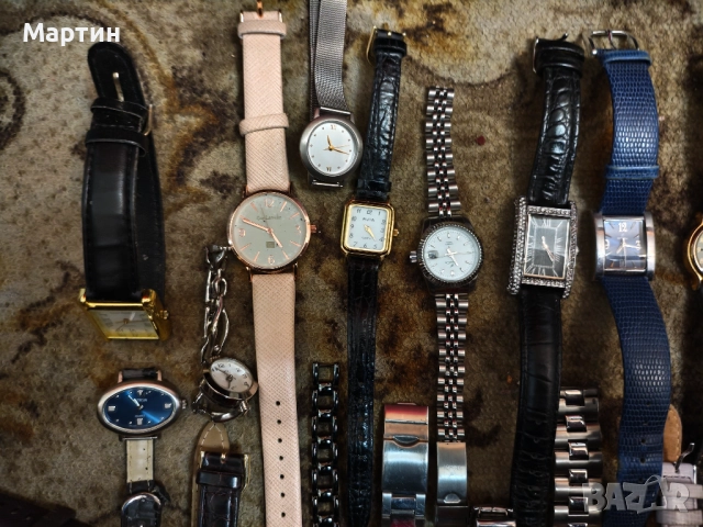Лот часовници – 23 бр. (предимно дамски) – 65 лв, снимка 2 - Дамски - 52850068