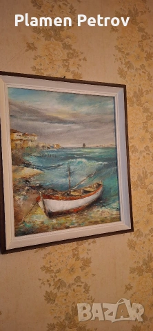 Картини маслени бои и акварел , снимка 12 - Антикварни и старинни предмети - 33037372