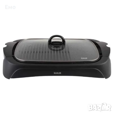 Скара електрическа с капак, мраморно покритие - 2000W, снимка 5 - Скари - 48556985