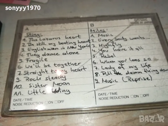 ®TDK SA90 HIGH POSITION TAPE ВНОС SWISS-STING/JOHN MILES 2111241213, снимка 10 - Аудио касети - 48049968