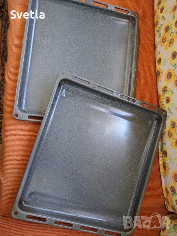 Големи тави за ел. печка, снимка 2 - Печки, фурни - 54303669