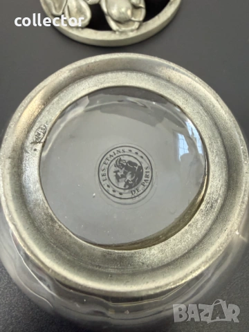 Френска стъкленица за потпури / ароматизатор. №8030, снимка 6 - Антикварни и старинни предмети - 53982909