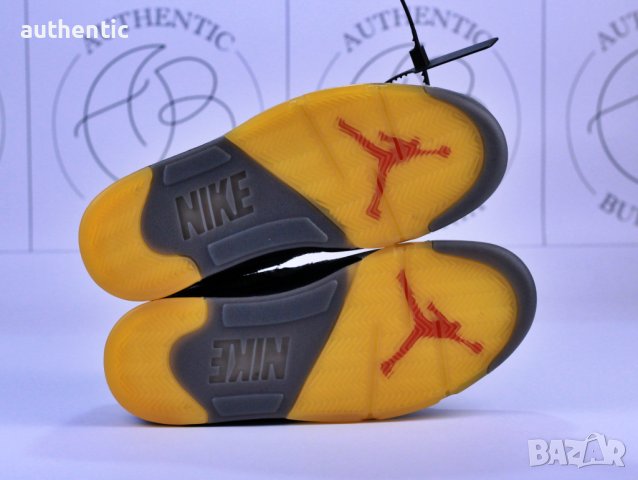 Nike Air Jordan 5 Off-White, снимка 9 - Маратонки - 44313832