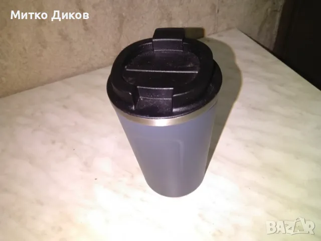 Термочаша нова за кафе чай 450млл станлес стийл метална vacuum mug, снимка 2 - Сервизи - 48510288