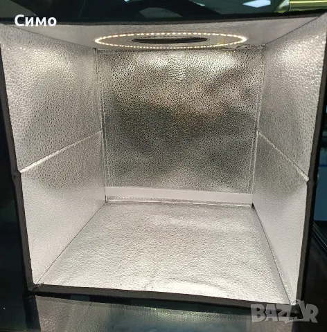 фото кутия с LED осветление (Emart Foldable LED Light Box), снимка 2 - Светкавици, студийно осветление - 55842122