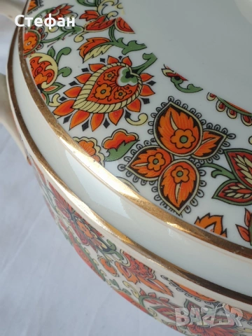 Порцеланов супник Изида, снимка 3 - Антикварни и старинни предмети - 54271167