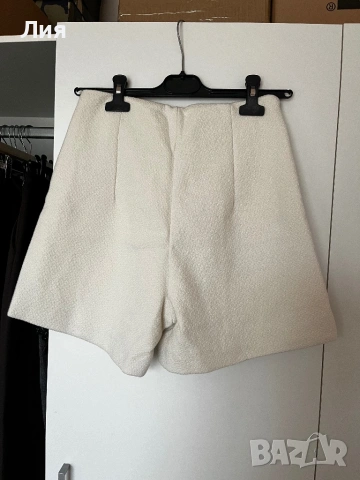 Къси панталонки S кремаво екрю, снимка 2 - Къси панталони и бермуди - 54015990