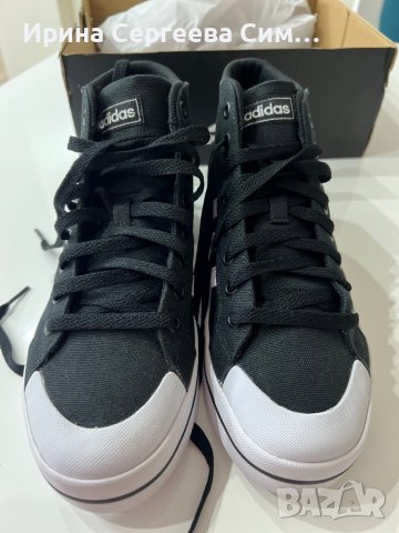 Нови оригинални кецове Adidas 39,3 номер бели и черни, снимка 12 - Кецове - 38299282