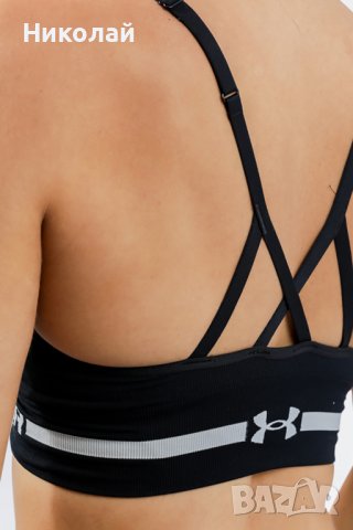 under armour eamless Low Long Sports Bra , снимка 14 - Корсети, бюстиета, топове - 37315897