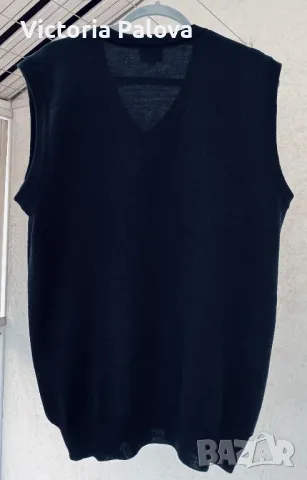 Модерен елек LUC MOEL унисекс 100% меринос, снимка 6 - Елеци - 49294024