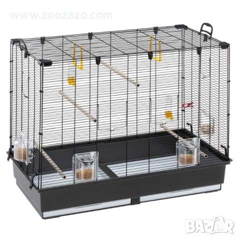 Клетка за малки птички с пълно оборудване Ferplast - Piano 6 87/46.5/70 см. - Модел: 52064811