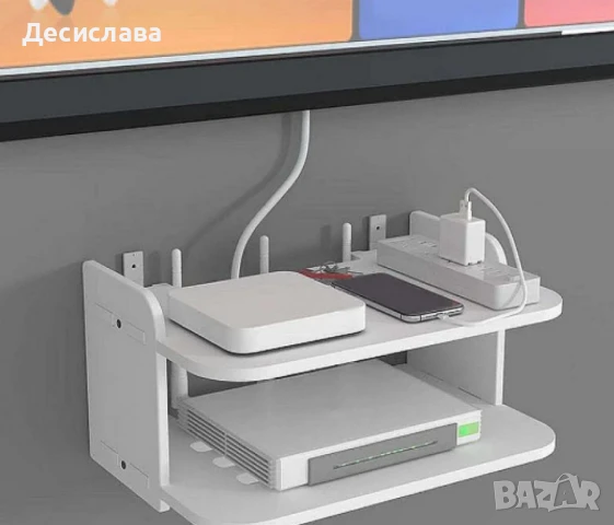 Стенна поставка, органайзер, снимка 6 - Други стоки за дома - 50580571